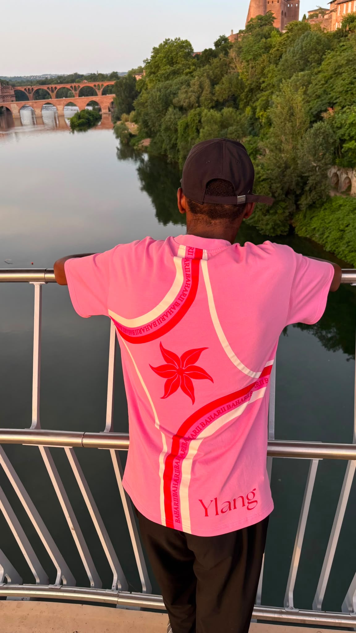 T-shirt Oversize Rose — Édition Signature Ylang
