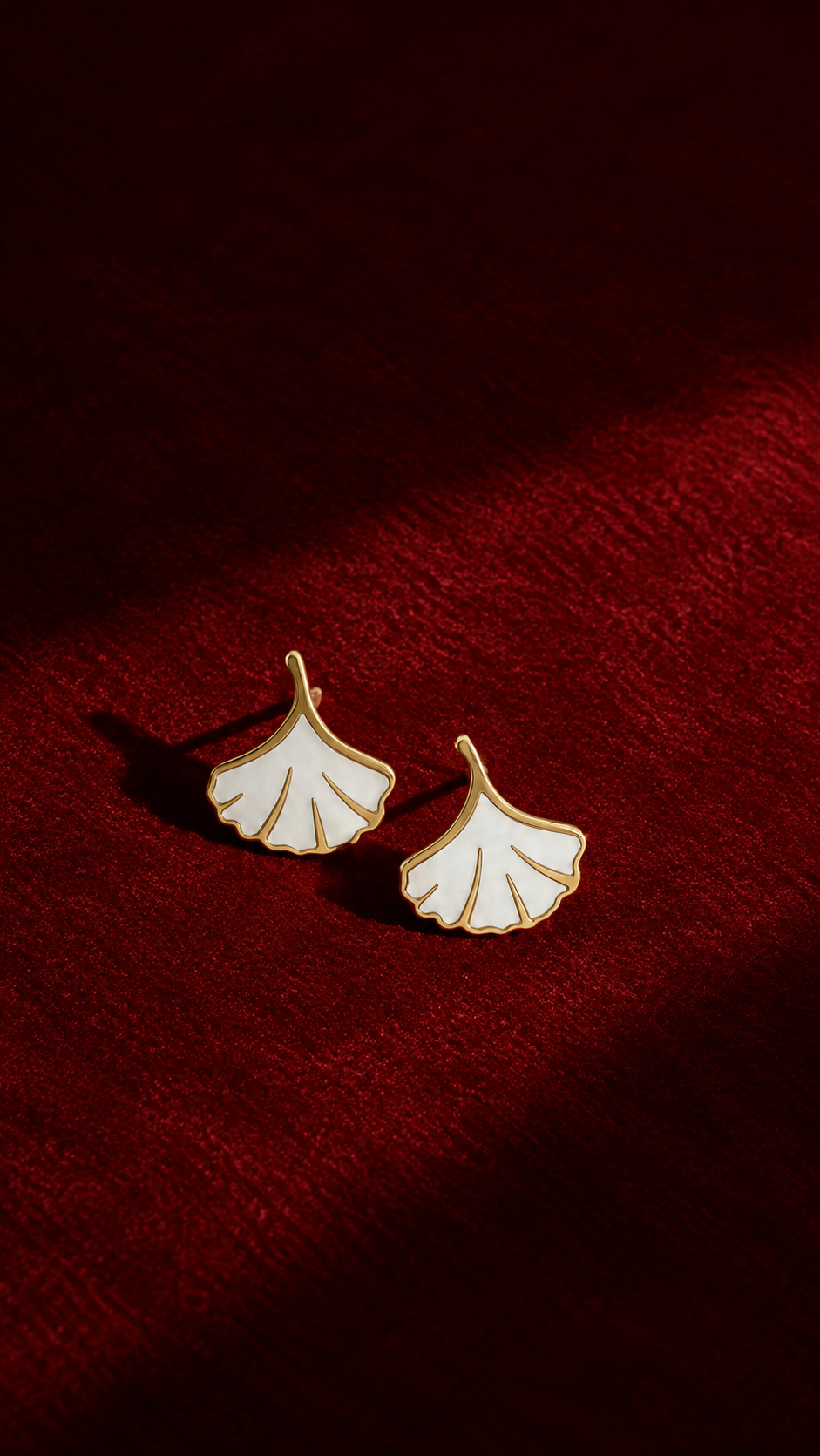 Boucles d'Oreille Ginkgo