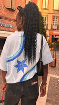 T-shirt Blue Baharii Oversize – Édition Signature