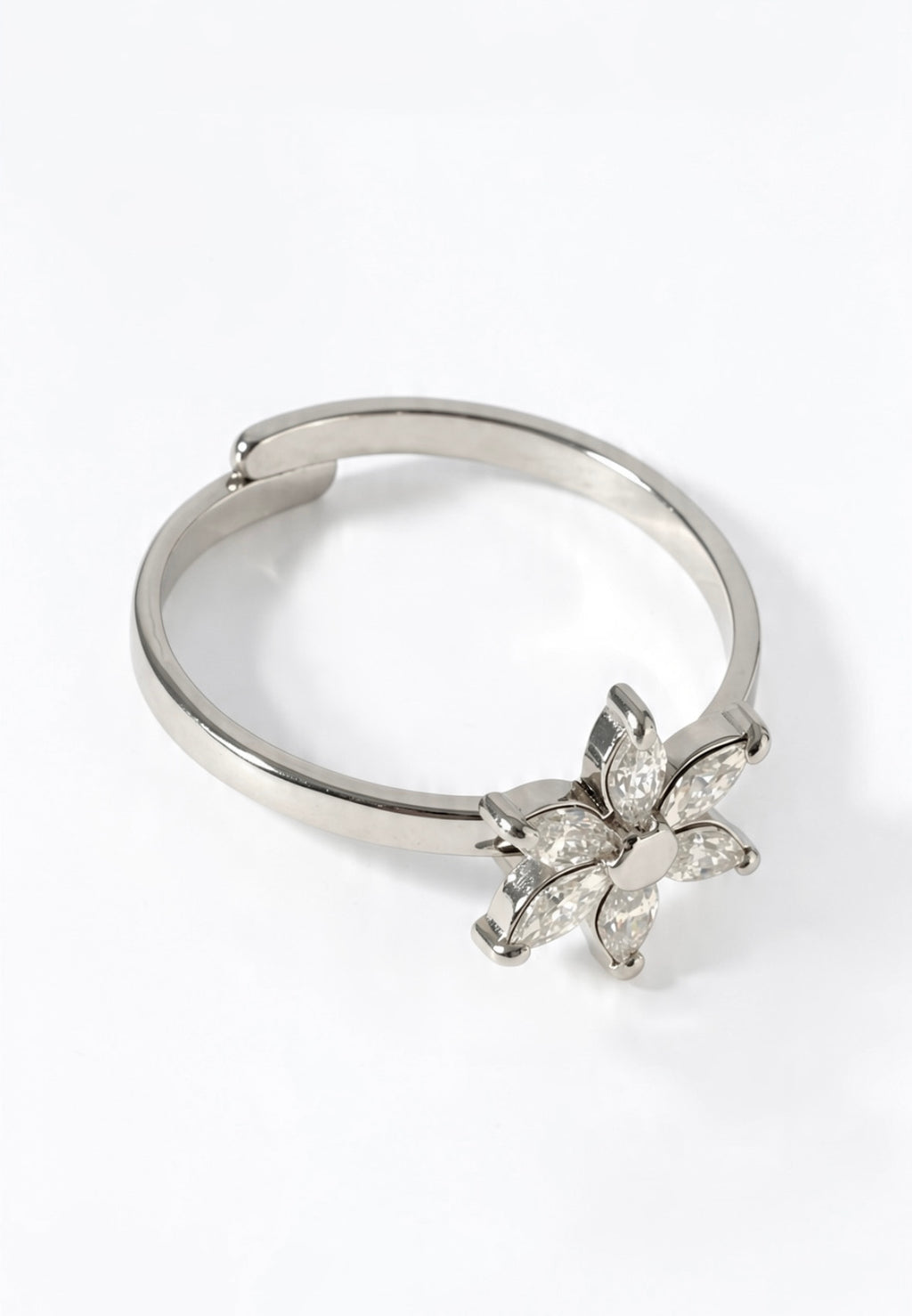 Bague Ajustable Fleur — Ylang